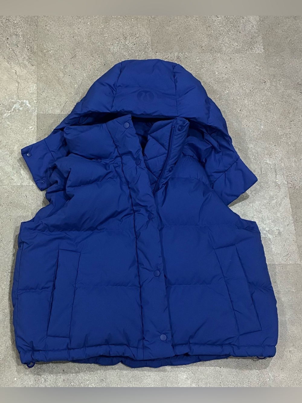 Women's LULULEMON Wunder Puff Down Winter Vest, sz 8